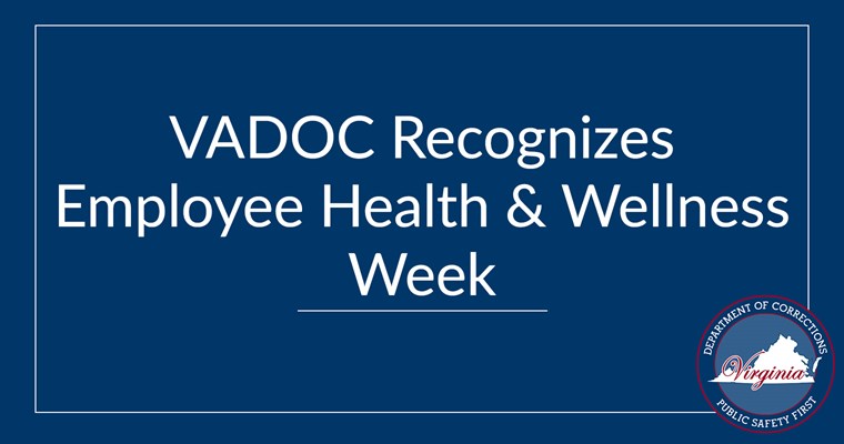 VADOC 表揚員工健康與健康週